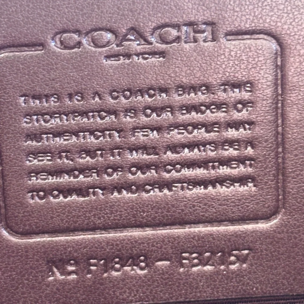 Coach Small Kelsey Satchel in Oxblood burgundy maroon pebbled leather - Picture 8 of 8